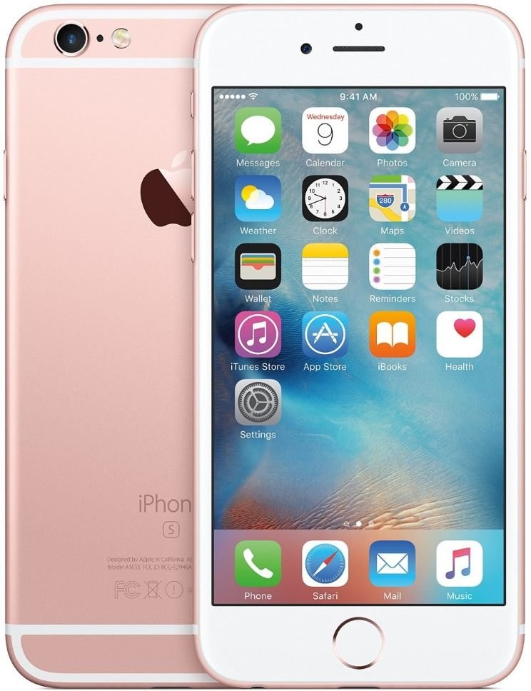 Apple iPhone 6s, 32 GB, ružovo zlatý