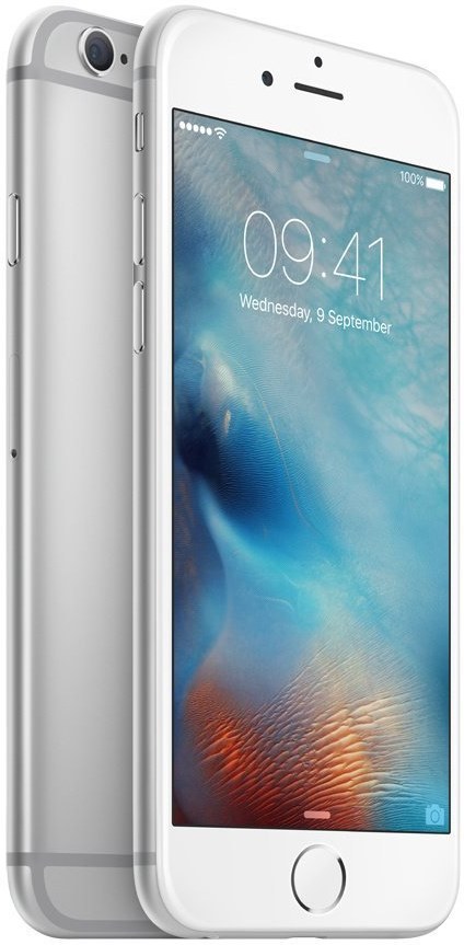 Apple iPhone 6S Plus, 128 GB, strieborný