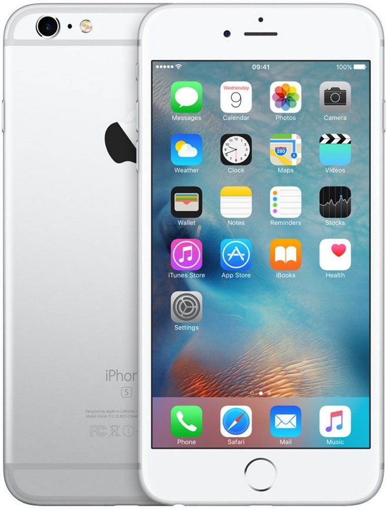 Apple iPhone 6s Plus, 32 GB, strieborný