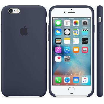 Apple iPhone 6S Silicone Case Midnight Blue
