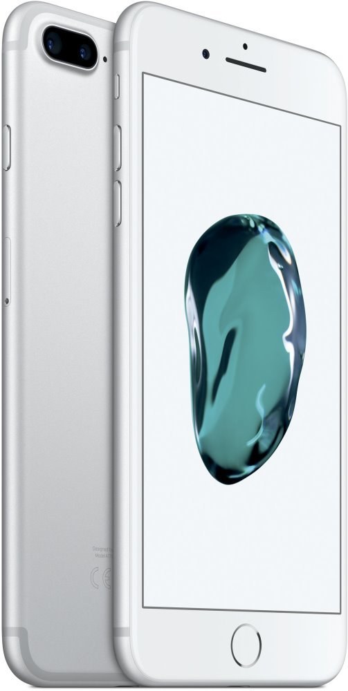 Apple iPhone 7 Plus, 128 GB, strieborný