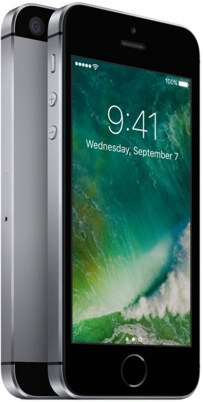 Apple iPhone SE, 128 GB, sivý