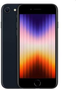 Apple iPhone SE, 128GB, Midnight (2022)