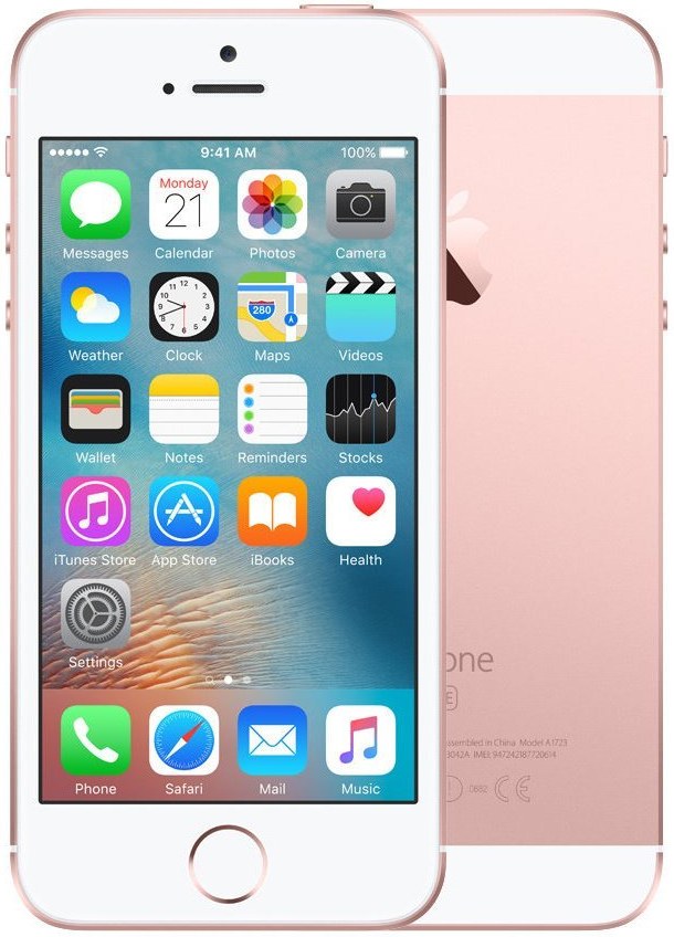Apple iPhone SE, 16 GB, ružovo zlatý