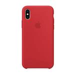 Apple iPhone X Silicone Case - (PRODUCT)RED