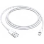 Apple kábel USB 2.0 na lightning M/M, prepojovací, 1,0m biela bulk
