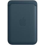 Apple, kožená peňaženka s MagSafe, modrá