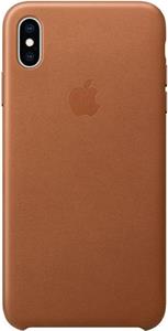 Apple kožený kryt pre iPhone XS Max, Saddle Brown