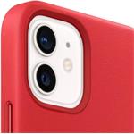 Apple kožený kryt s podporou MagSafe pre iPhone 12 mini, červený