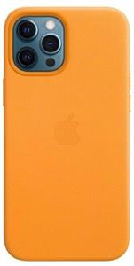 Apple kožený kryt s podporou Magsafe pre iPhone 12 Pro Max, California Poppy