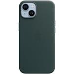 Apple kožený kryt s podporou MagSafe pre iPhone 14, Forest Green