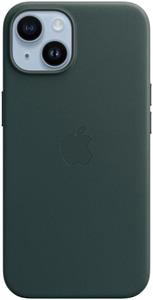 Apple kožený kryt s podporou MagSafe pre iPhone 14, Forest Green
