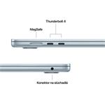 Apple MacBook Air 15", M5, 16GB, 512GB, modrý