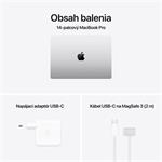 Apple MacBook Pro 14", M4 Max, 36GB, 1TB, strieborný