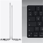 Apple MacBook Pro 16,2" M1 Max, 1TB SSD, Silver, strieborný