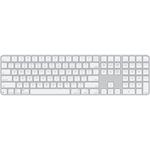 Apple Magic Keyboard 2024, s Touch ID a číselnou klávesnicou, SK, biela