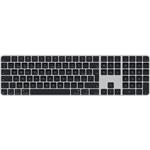 Apple Magic Keyboard s Touch ID a Numerickou klávesnicou - Čierne klávesy SK (USB-C)