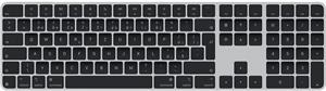 Apple Magic Keyboard s Touch ID a Numerickou klávesnicou - Čierne klávesy SK (USB-C)