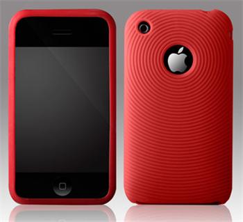 Apple more. swirling case iPhone 3G golden red