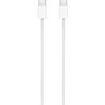 Apple opletený dátový kábel USB-C/USB-C, 1m, bulk balenie, biely