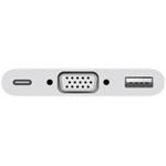 Apple redukcia USB-C na VGA + USB M/F, káblová 0,2m, biela