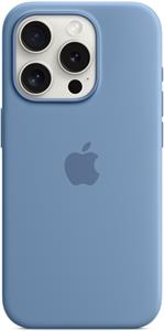 Apple silikónový kryt Magsafe pre iPhone 15 Pro, Winter Blue