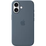 Apple silikónový kryt Magsafe pre iPhone 17, modrý