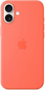 Apple silikónový kryt pre iPhone 16 Plus, MagSafe, oranžový