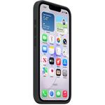 Apple silikónový kryt pre iPhone 17e, MagSafe, čierny