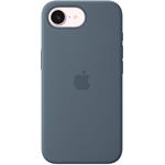 Apple silikónový kryt pre iPhone 17e, MagSafe, oceľovo modrý