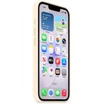 Apple silikónový kryt pre iPhone 17e, MagSafe, vanilkový