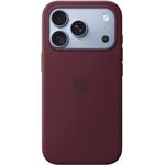 Apple silikónový kryt pre iPhone 18 Pro, MagSafe, Burgundy