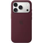 Apple silikónový kryt pre iPhone 18 Pro, MagSafe, Burgundy