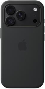 Apple silikónový kryt pre iPhone 18 Pro, MagSafe, čierny