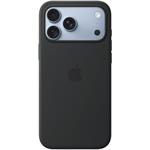 Apple silikónový kryt pre iPhone 18 Pro Max, MagSafe, čierny