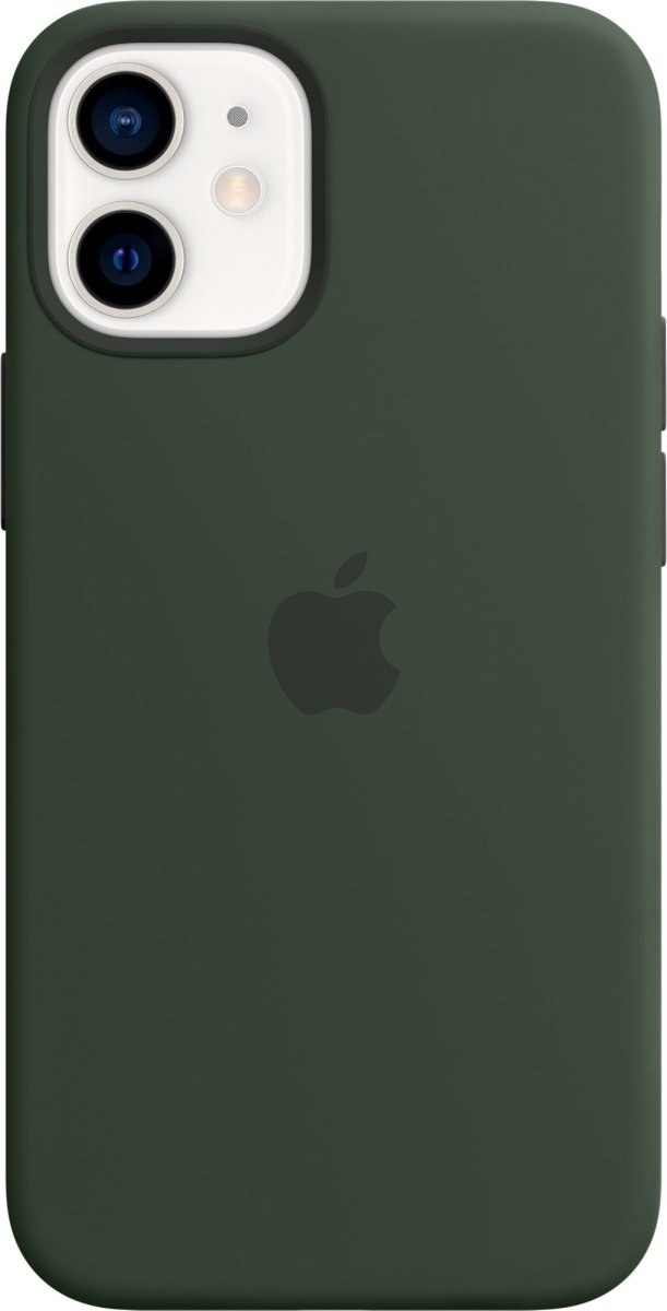 Apple silikónový kryt s podporou Magsafe pre iPhone 12 mini, Cypress Green