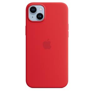 Apple silikónový kryt s podporou MagSafe pre iPhone 14 Plus, červený