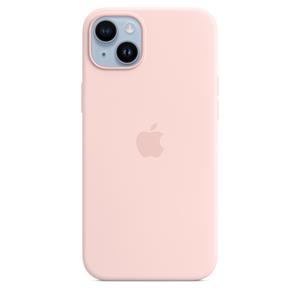 Apple silikónový kryt s podporou MagSafe pre iPhone 14 Plus, Chalk Pink