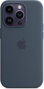 Apple silikónový kryt s podporou MagSafe pre iPhone 14 Pro, Storm Blue