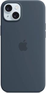 Apple silikónový kryt s podporou MagSafe pre iPhone 15 Plus, Storm Blue