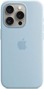 Apple silikónový kryt s podporou MagSafe pre iPhone 15 Pro, Light Blue