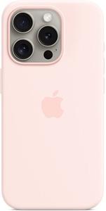 Apple silikónový kryt s podporou MagSafe pre iPhone 15 Pro, Light Pink