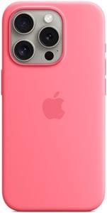 Apple silikónový kryt s podporou MagSafe pre iPhone 15 Pro, ružový