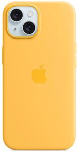 Apple silikónový kryt s podporou MagSafe pre iPhone 15, Sunshine