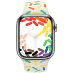 Apple silikónový remienok pre Watch 38/40/41 mm, S/M, Pride Edition