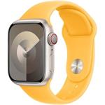 Apple silikónový remienok pre Watch 38/40/41 mm, S/M, žltý