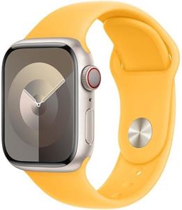 Apple silikónový remienok pre Watch 38/40/41 mm, S/M, žltý