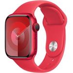 Apple silikónový remienok pre Watch 41mm, M/L, červený