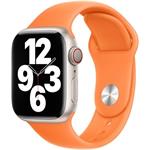 Apple silikónový remienok pre Watch 41mm, oranžový