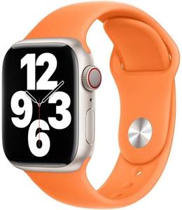 Apple silikónový remienok pre Watch 41mm, oranžový